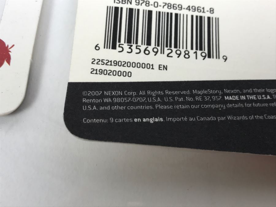 Various Unopened Card Packs: Magic The Gathering Invasion, Warlord Saga Of The Storm, And Maplestory Trading Card Games [Photo 15]