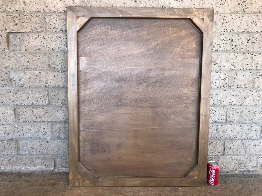 Impressive Marquetry Inlaid Wood Artwork Signed By Artist ? Group [Photo 15]