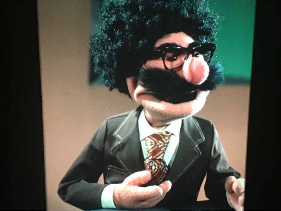 Original Early Slide From Jim Henson's Muppet Show Pilot Titled 'The Muppet Show: Sex And Violence' 1975 By Photographer Charles Rowan [Photo 2]