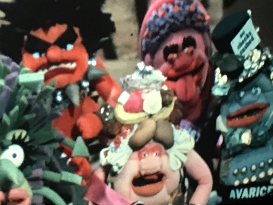 Original Early Slide From Jim Henson's Muppet Show Pilot Titled 'The Muppet Show: Sex And Violence' 1975 By Photographer Charles Rowan [Photo 6]