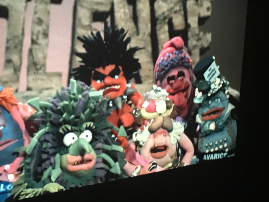 Original Early Slide From Jim Henson's Muppet Show Pilot Titled 'The Muppet Show: Sex And Violence' 1975 By Photographer Charles Rowan [Photo 5]