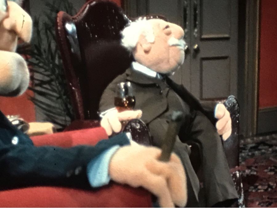 Original Early Slide From Jim Henson's Muppet Show Pilot Titled 'The Muppet Show: Sex And Violence' 1975 By Photographer Charles Rowan [Photo 7]