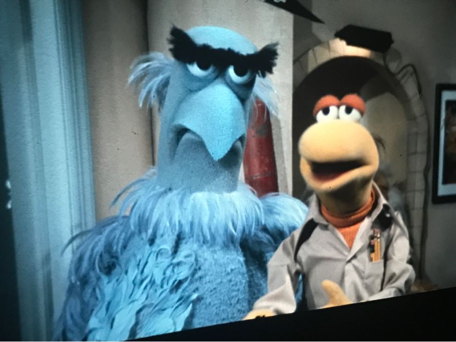 Original Early Slide From Jim Henson's Muppet Show Pilot Titled 'The Muppet Show: Sex And Violence' 1975 By Photographer Charles Rowan [Photo 8]