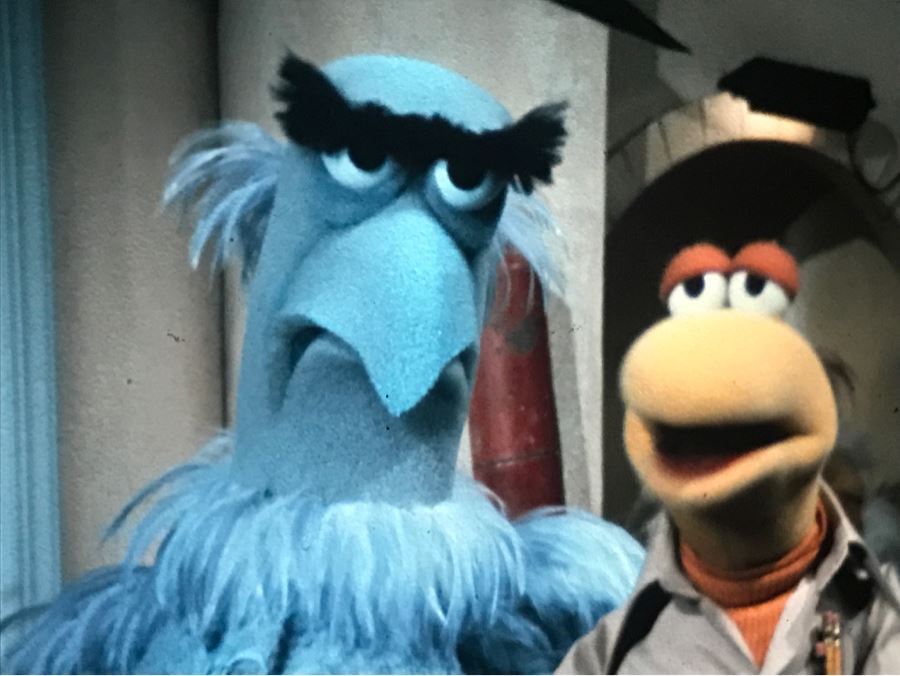 Original Early Slide From Jim Henson's Muppet Show Pilot Titled 'The Muppet Show: Sex And Violence' 1975 By Photographer Charles Rowan [Photo 3]