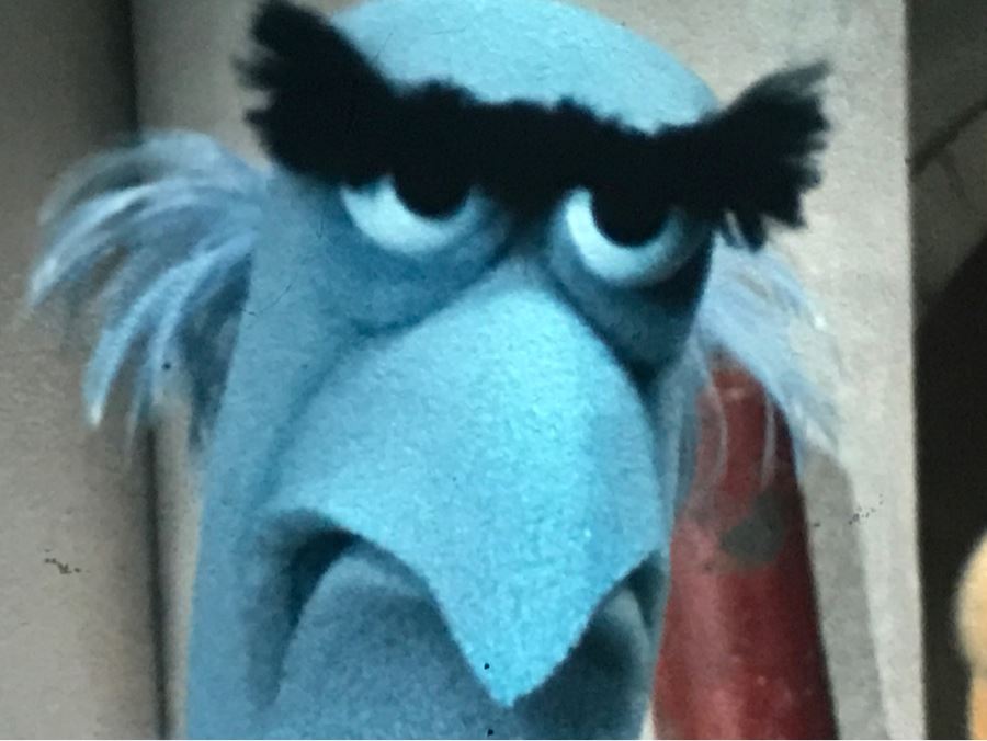 Original Early Slide From Jim Henson's Muppet Show Pilot Titled 'The Muppet Show: Sex And Violence' 1975 By Photographer Charles Rowan [Photo 7]