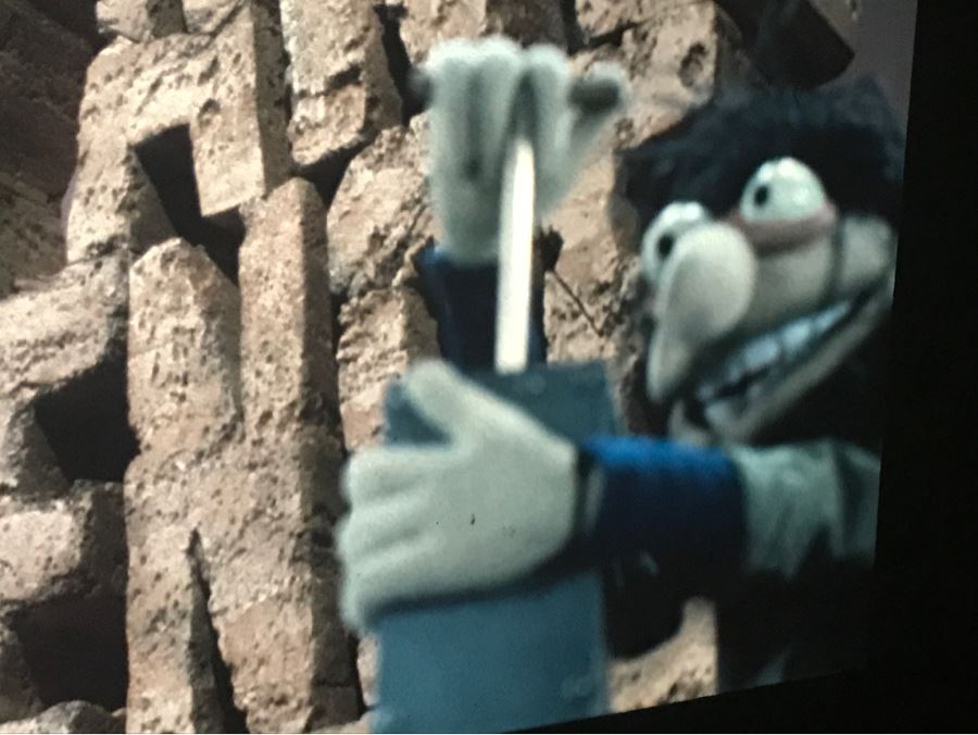 Original Early Slide From Jim Henson's Muppet Show Pilot Titled 'The Muppet Show: Sex And Violence' 1975 By Photographer Charles Rowan [Photo 4]