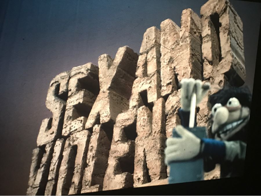 Original Early Slide From Jim Henson's Muppet Show Pilot Titled 'The Muppet Show: Sex And Violence' 1975 By Photographer Charles Rowan [Photo 3]