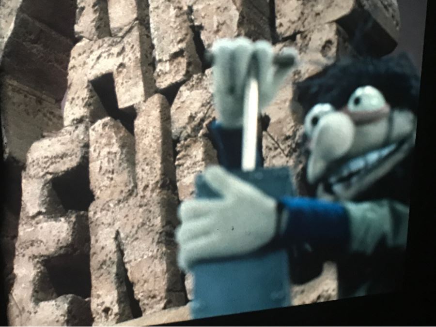 Original Early Slide From Jim Henson's Muppet Show Pilot Titled 'The Muppet Show: Sex And Violence' 1975 By Photographer Charles Rowan [Photo 8]