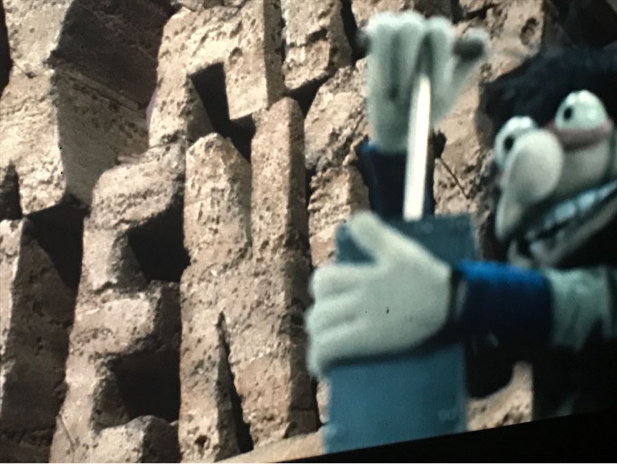 Original Early Slide From Jim Henson's Muppet Show Pilot Titled 'The Muppet Show: Sex And Violence' 1975 By Photographer Charles Rowan [Photo 7]