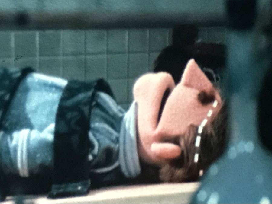 Original Early Slide From Jim Henson's Muppet Show Pilot Titled 'The Muppet Show: Sex And Violence' 1975 By Photographer Charles Rowan Featuring Jim Henson In Slide [Photo 10]