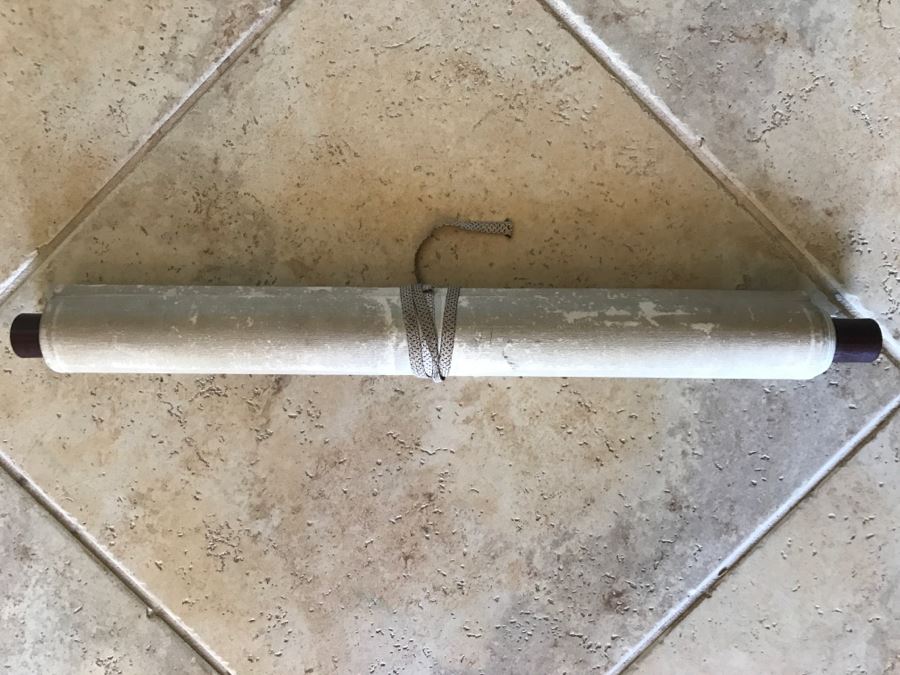 Signed Original Framed Calligraphy SCROLL By Chinese Calligraphy Artist Yi Ming Guo (Kuo) [Photo 2]