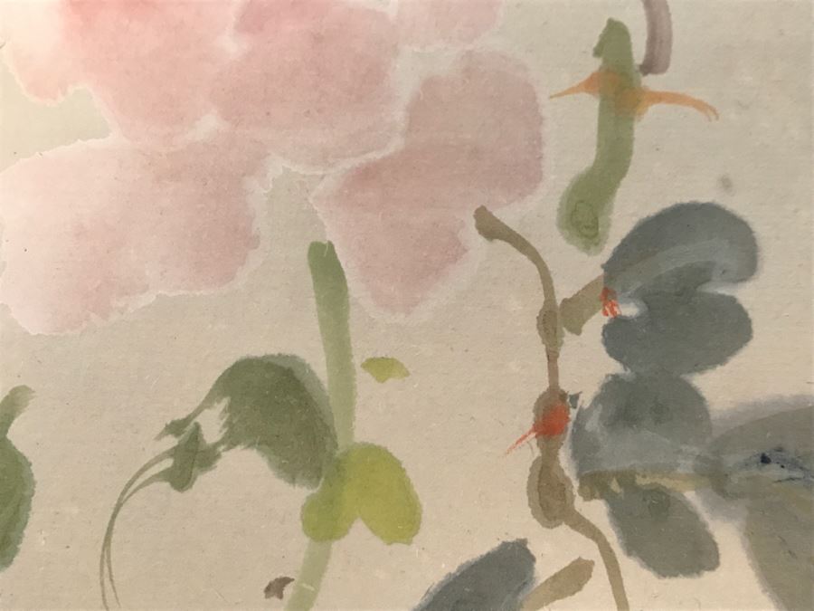 Original Signed Chinese Floral Painting [Photo 14]