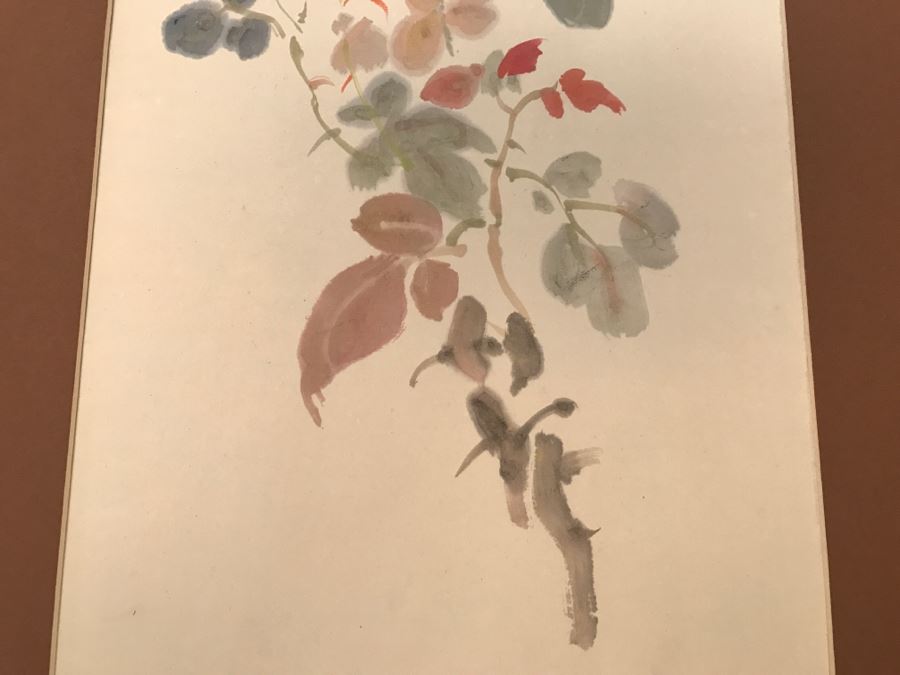 Original Signed Chinese Floral Painting [Photo 10]