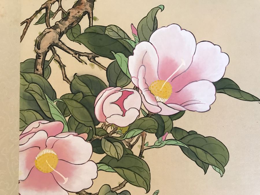 Original Signed Chinese Floral Painting [Photo 7]