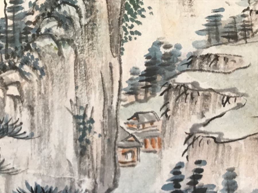 Original Signed Antique Chinese Landscape Painting [Photo 11]