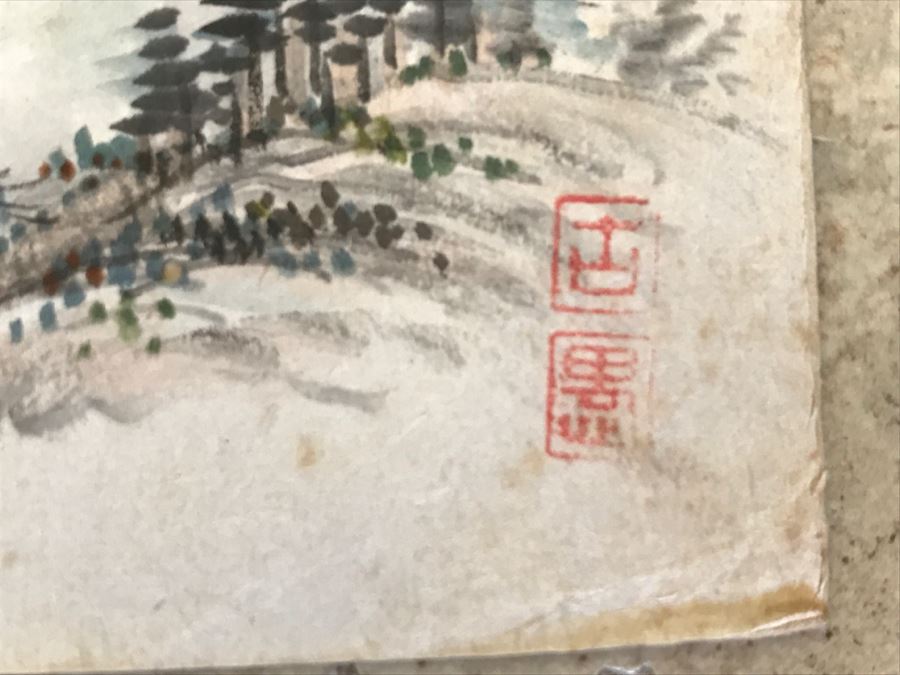 Original Signed Antique Chinese Landscape Painting [Photo 10]