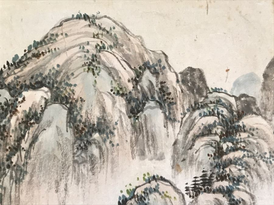 Original Signed Antique Chinese Landscape Painting [Photo 12]