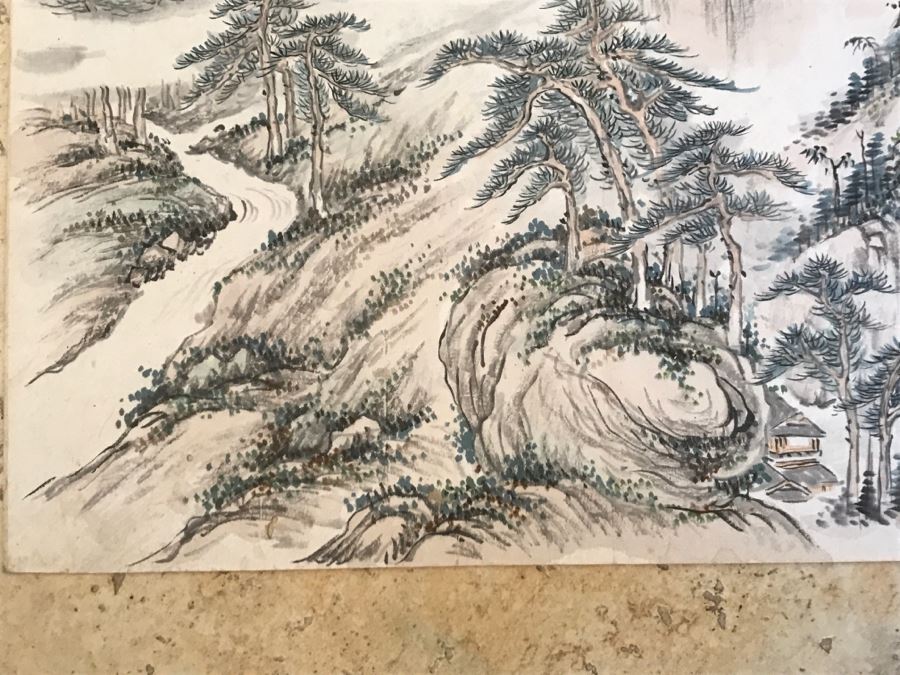 Original Signed Antique Chinese Landscape Painting [Photo 8]
