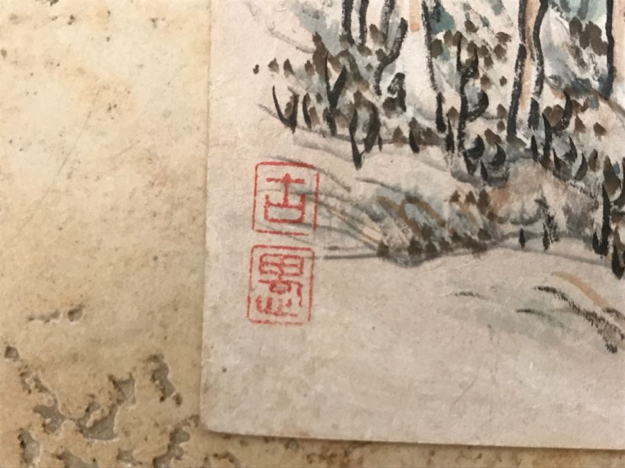Original Signed Antique Chinese Landscape Painting [Photo 10]