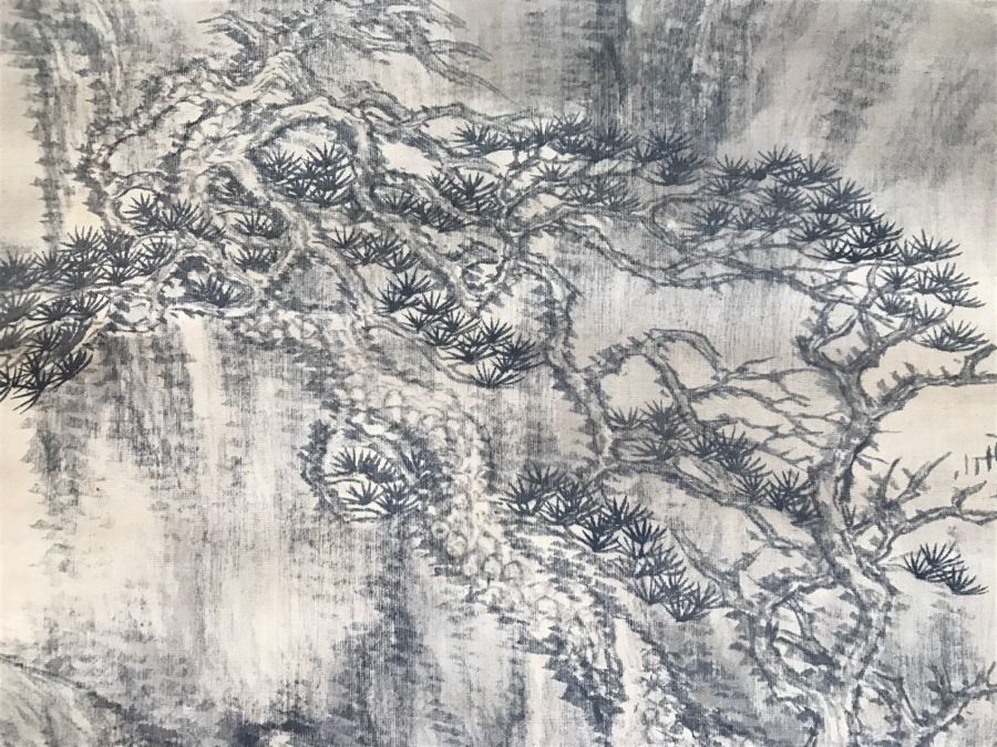 Signed Original Antique Chinese Landscape Scroll Painting [Photo 8]