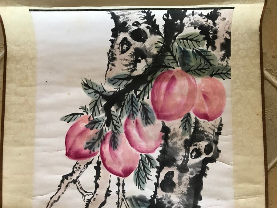 Signed Original Asian Scroll Painting [Photo 6]