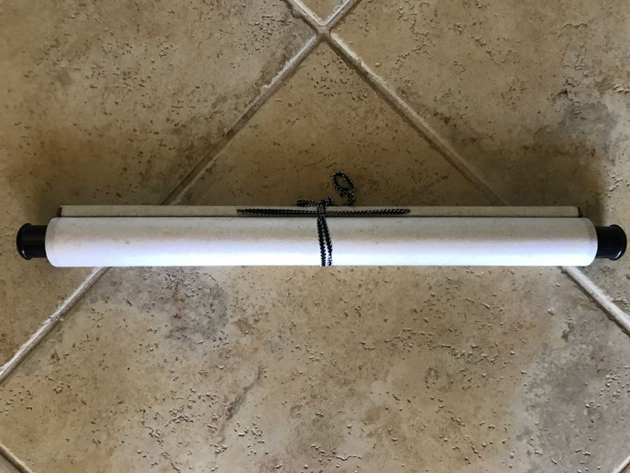 Signed Original Asian Scroll Painting [Photo 2]