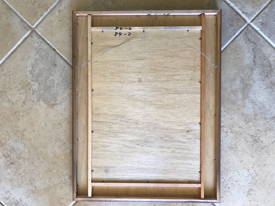 Original Signed Chinese Painting With Birds And Tree [Photo 9]