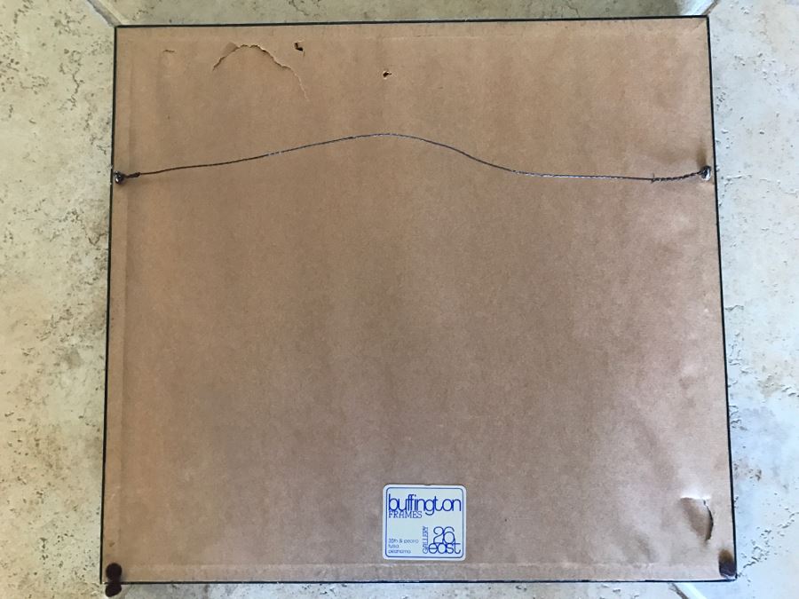 Original Plein Air Painting Of Seascape Unsigned [Photo 9]