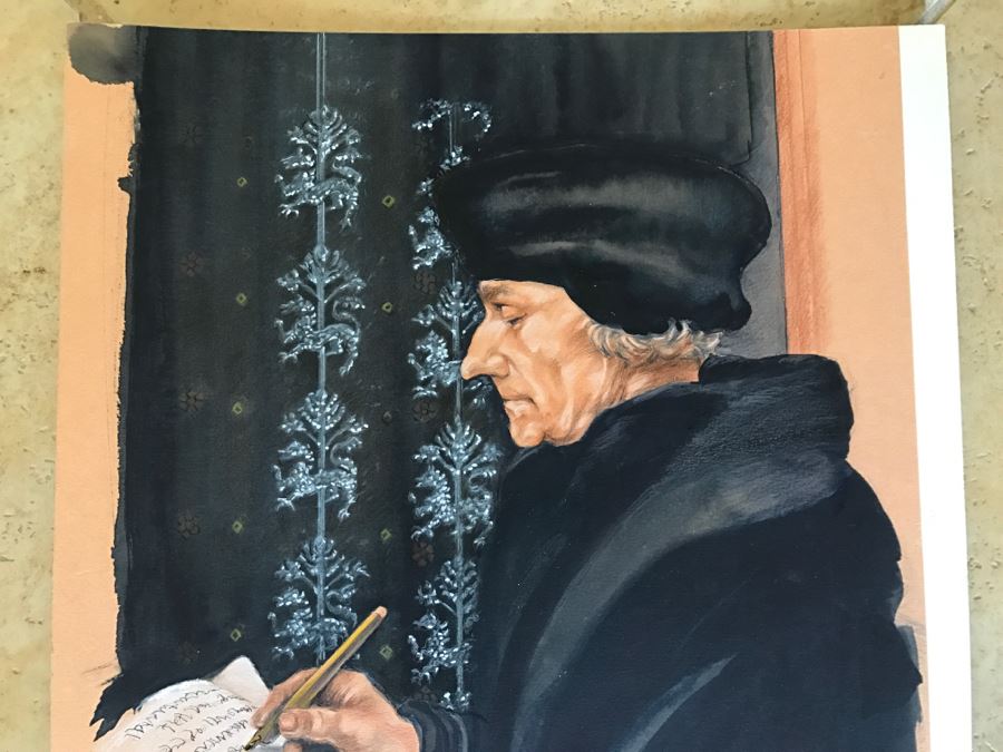 Original Painting By Bob Lee Signed On Back [Photo 2]