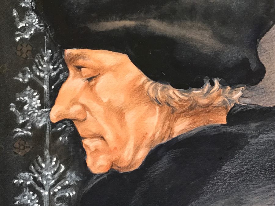 Original Painting By Bob Lee Signed On Back [Photo 5]