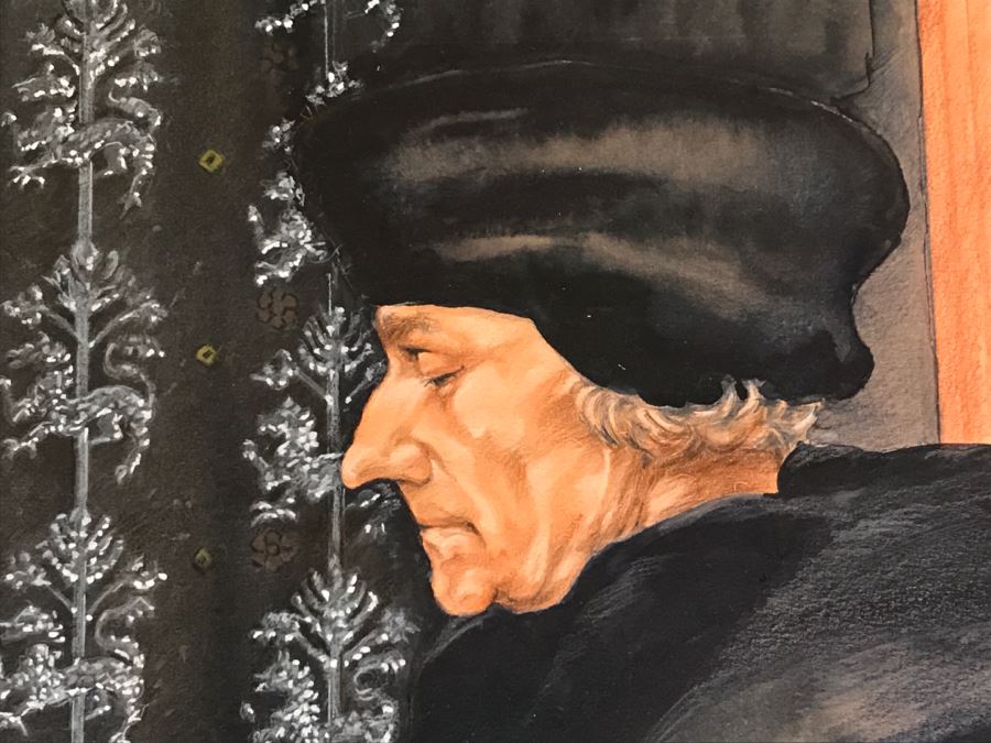 Original Painting By Bob Lee Signed On Back [Photo 4]