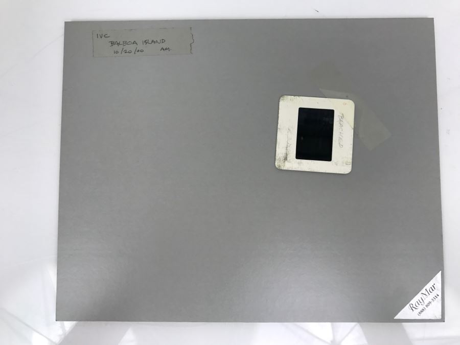 Original Plein Air Painting On Board Of Balboa Island Unsigned By Hollywood Art Director 10' X 8' [Photo 8]