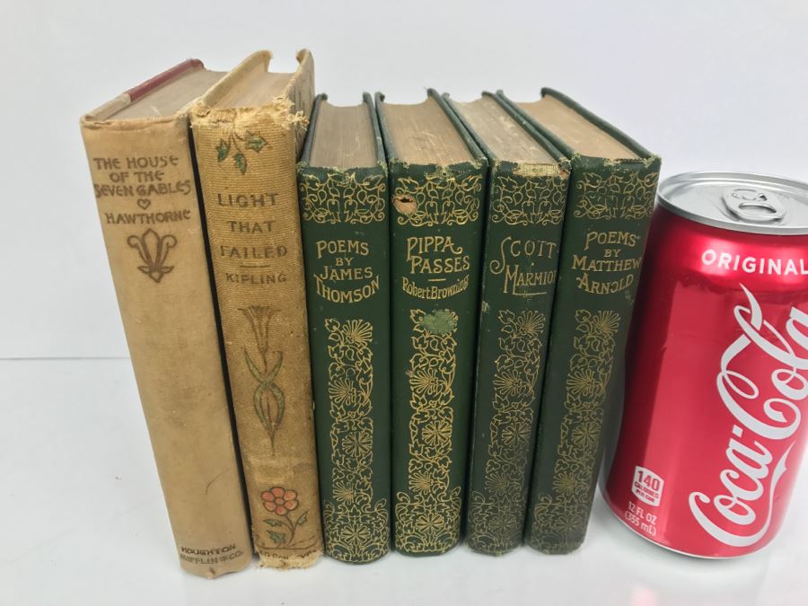Collection Of Vintage Small Books