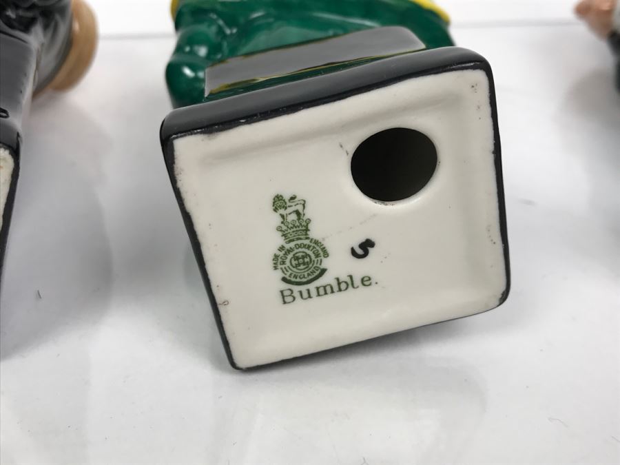 Collection Of (12) Vintage Royal Doulton Charles Dickens Collection Miniature Figurines [Photo 33]