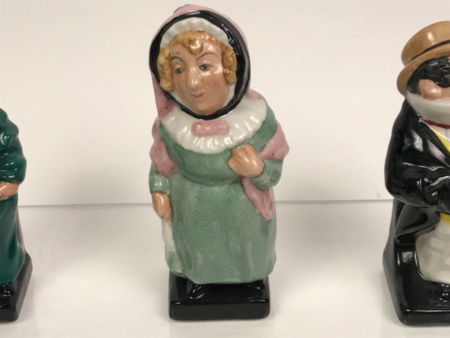 Collection Of (12) Vintage Royal Doulton Charles Dickens Collection Miniature Figurines [Photo 21]