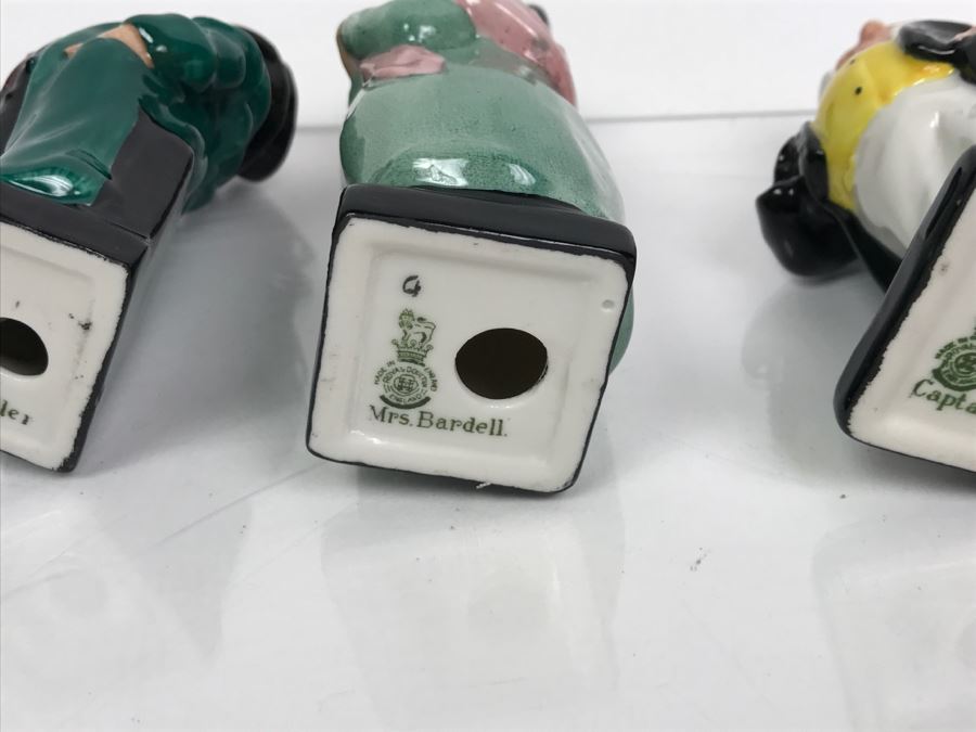 Collection Of (12) Vintage Royal Doulton Charles Dickens Collection Miniature Figurines [Photo 35]