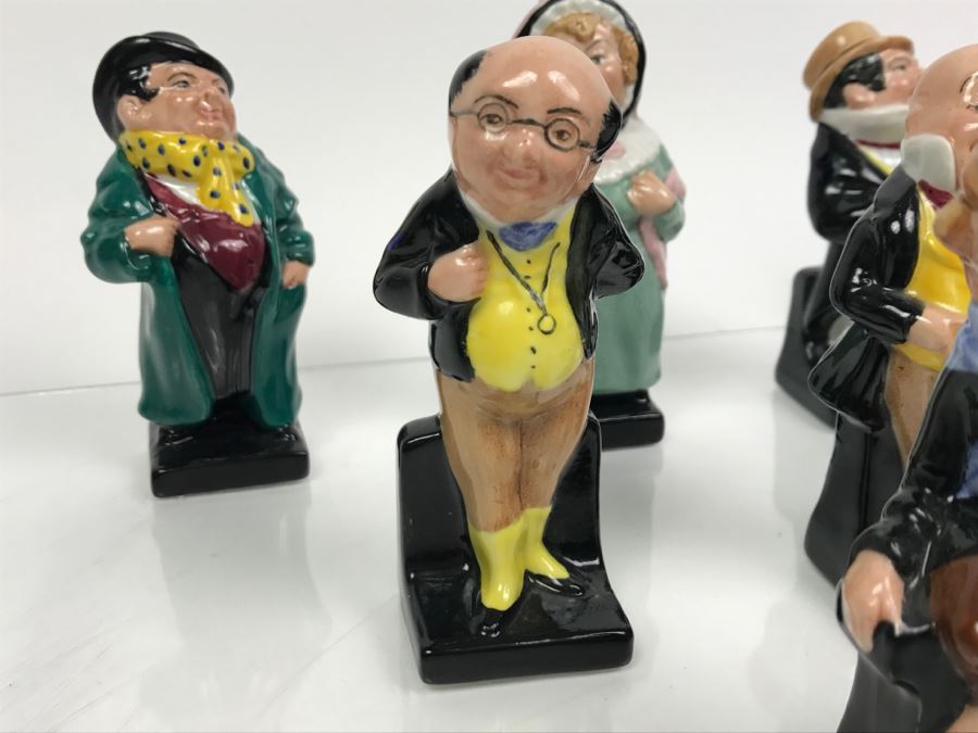 Collection Of (12) Vintage Royal Doulton Charles Dickens Collection Miniature Figurines [Photo 13]