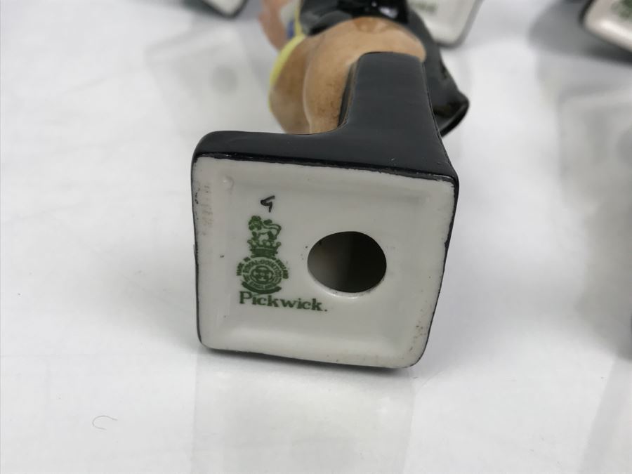 Collection Of (12) Vintage Royal Doulton Charles Dickens Collection Miniature Figurines [Photo 31]