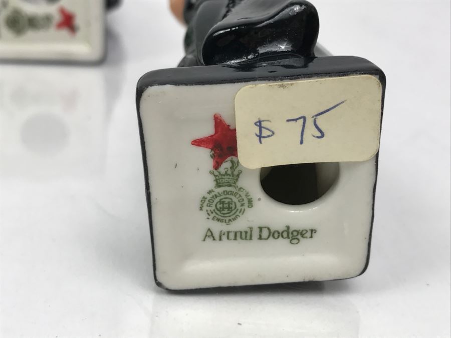 Collection Of (7) Vintage Royal Doulton Charles Dickens Series Miniature Figurines [Photo 13]