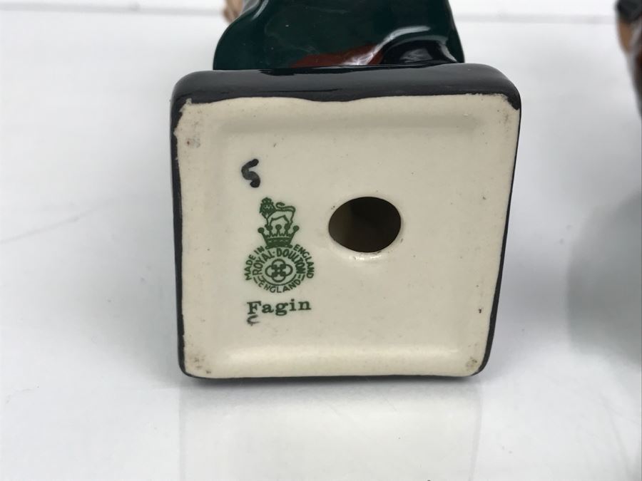 Collection Of (7) Vintage Royal Doulton Charles Dickens Series Miniature Figurines [Photo 16]