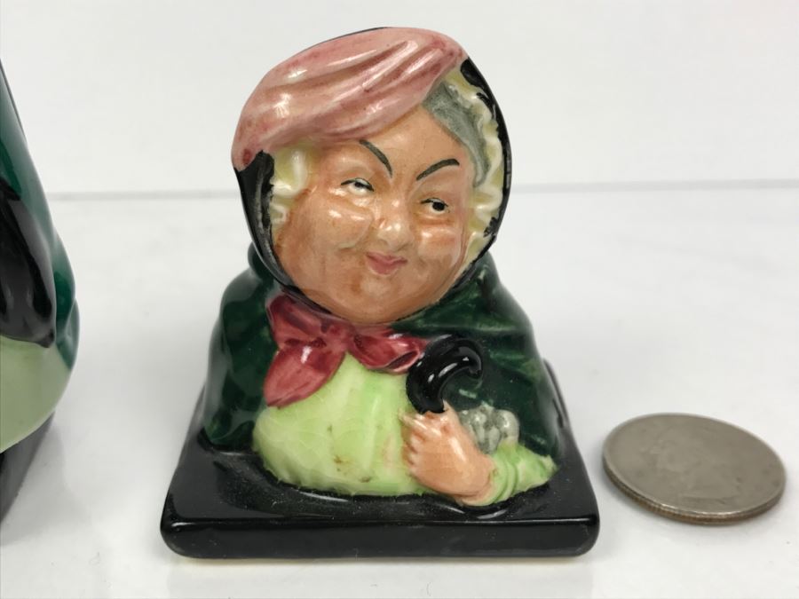 Collection Of (3) Various Sized Royal Doulton Figurines Of Sairey Gamp [Photo 3]