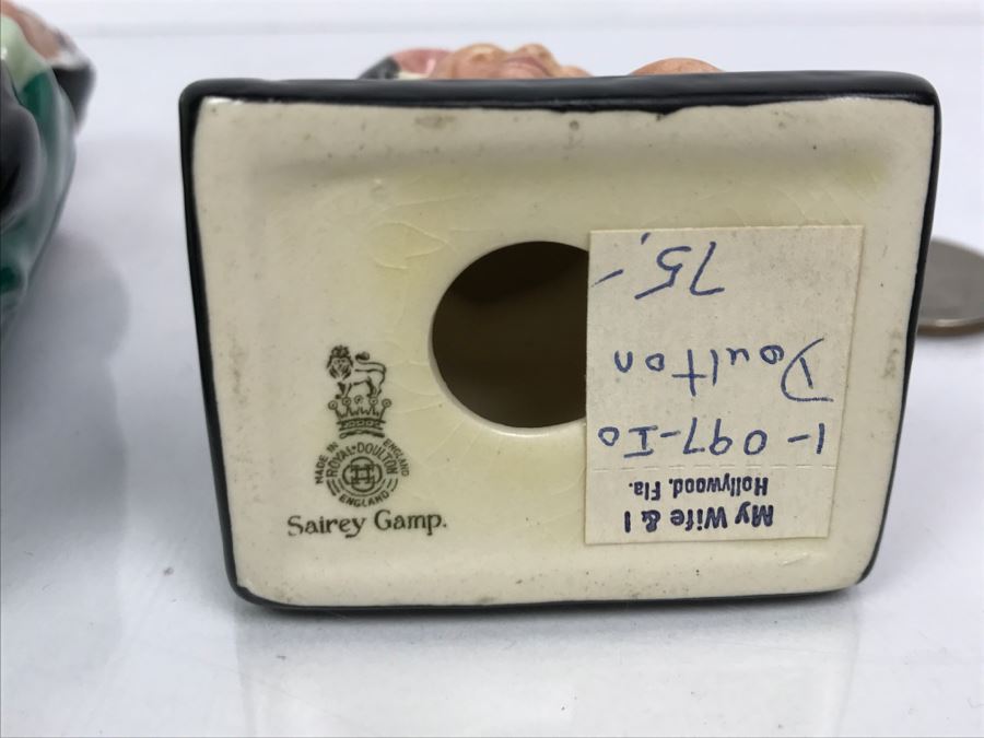 Collection Of (3) Various Sized Royal Doulton Figurines Of Sairey Gamp [Photo 6]