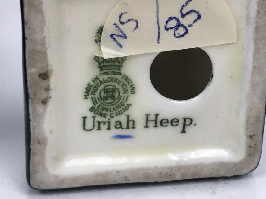 Collection Of (3) 'Old' Bone China Mark Royal Doulton Miniature Figurines Of Uriah Heep, Sam Weller And Little Nell [Photo 11]