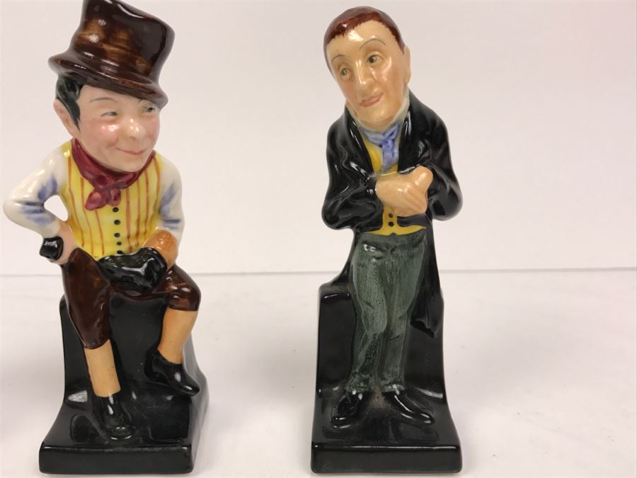 Collection Of (3) 'Old' Bone China Mark Royal Doulton Miniature Figurines Of Uriah Heep, Sam Weller And Little Nell [Photo 5]
