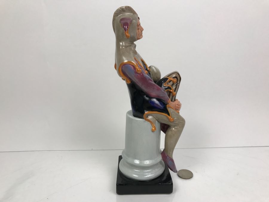 Large Royal Doulton Figurine 'The Jester' HN2016 [Photo 7]