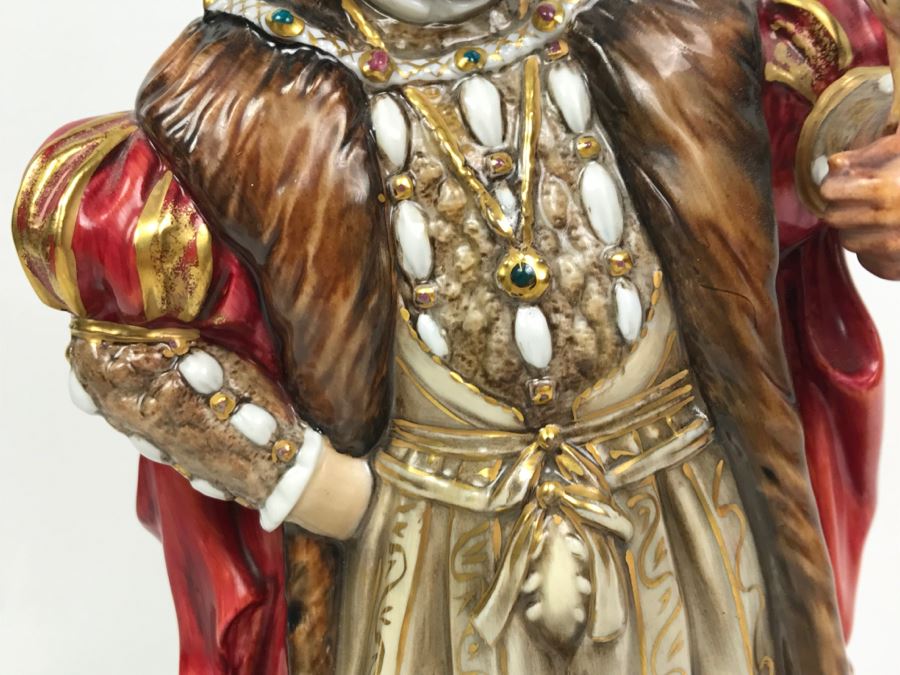 Royal Doulton Henry VIII HN3350 Limited Edition 370 Of 1,991 Retailed For $2,500 [Photo 8]