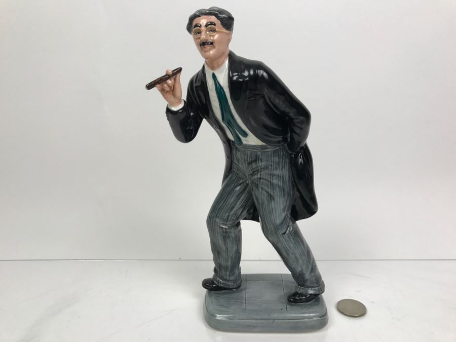 Limited Edition Royal Doulton Figurine 'Groucho Marx' HN2777 1,662 Of 9,500 1991 [Photo 2]