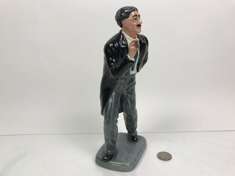 Limited Edition Royal Doulton Figurine 'Groucho Marx' HN2777 1,662 Of 9,500 1991 [Photo 5]