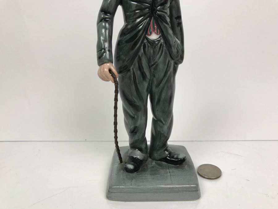 Limited Edition Royal Doulton Figurine 'Charlie Chaplin' HN2771 12 Of 5,000 1989 [Photo 4]