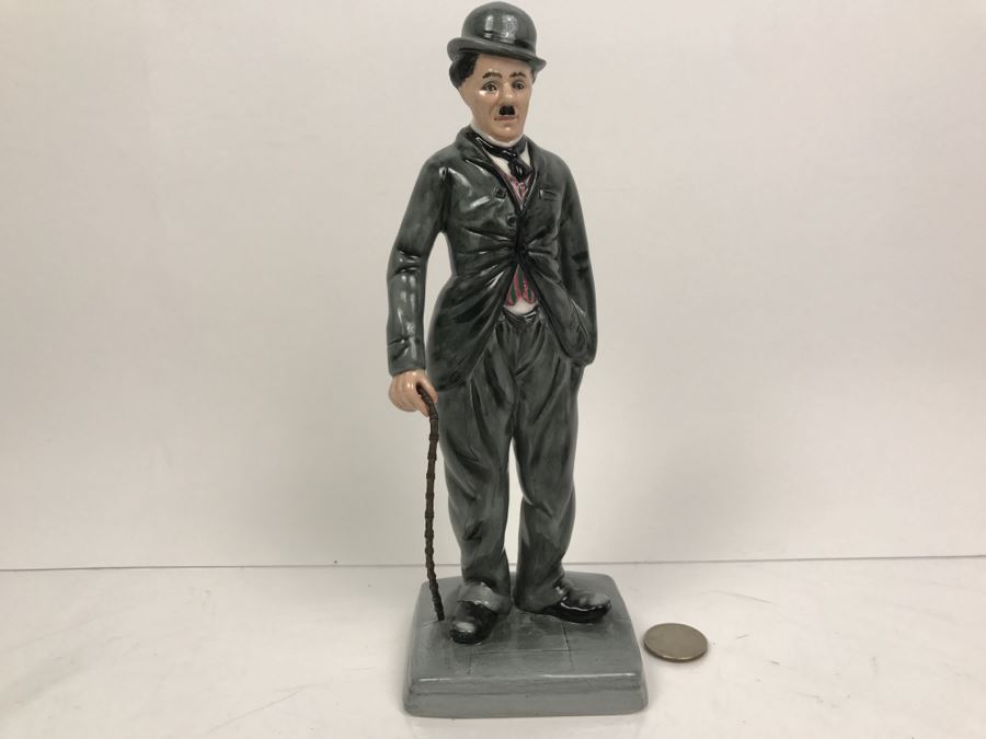 Limited Edition Royal Doulton Figurine 'Charlie Chaplin' HN2771 12 Of 5,000 1989 [Photo 2]